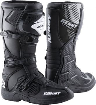 Kenny TRACK 22 cipele crno-bijelo-sive 44