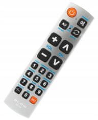 Blow Univerzalni daljinski upravljač za TV RC-04 za starije osobe i djecu. Velike tipke.