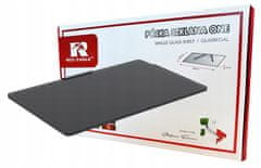 ONE 350x220 RTV staklena polica za TV. Crna.