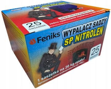 Feniks SP Nitrolen spaljivač čađe 25 vrećica od 10 g. Sigurnost i ekonomičnost