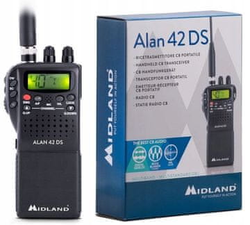 Midland Alan 42 DS ručni AM/FM CB radio
