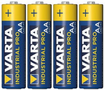 Varta Industrial AA LR6 2600mAh alkalne baterije, 4 komada