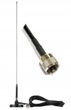 UT-72 antena UHF utikač UC1 PL-259 dvopojasni 144-148/430-450 MHz 53 cm