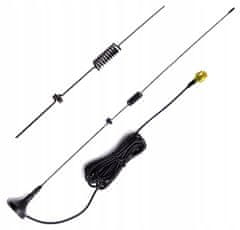 Antena UT-106UV dvopojasna UHF, VHF SMA-M magnet, 42 cm