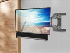 Maclean Nosači za soundbar. MC-912 za TV, VESA podesivi 15 kg