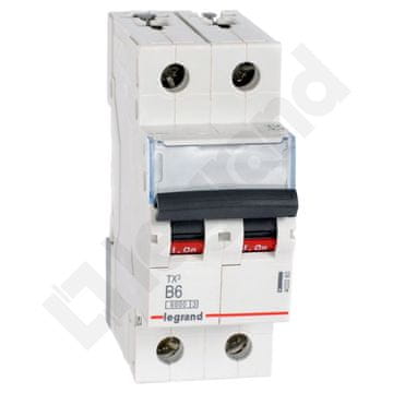 LEGRAND Prekidač S 302 2P B 6A 6000A TX3