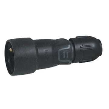 LEGRAND Prijenosna utičnica 2P+Z 16A IP44 crna guma+uvodnica