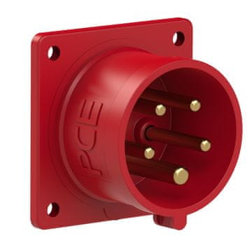 PCE Ravna utikačka ploča 16A 400V 3P+Z+N IP44