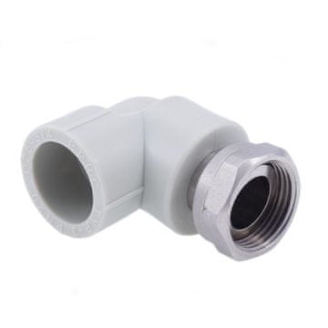 éS Koljeno 90° s polu-vijkom GW 20/1/2" - METAL
