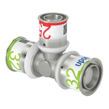 PO S-Press Plus redukcijski T-komad 32-25-32