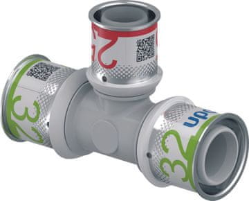 PO Redukcijski T-komad PPSU 32-25-32 S-Press Plus