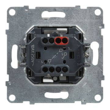 LEGRAND Jednopolna sklopka - 10 AX - 250 V~ - automatski priključci, SUNO BIJELA