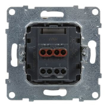 LEGRAND Križni konektor - 10 AX - 250 V~ - vijčani priključci, BIJELI SUNO