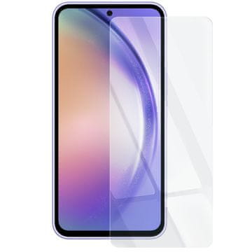 GS Futrola za Samsung Galaxy S23 FE, oklopljeni klizni prsten, crna + 9H staklo