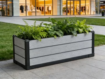 Bello Giardino Vrtna tegla Elegantna tegla za cvijeće Pravokutna tegla za cvijeće 105x39x36,55 cm