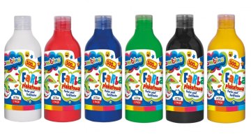 Bambino školska boja za postere 500 ml 6 boja