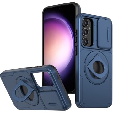 GS Oklopna futrola za Samsung Galaxy A54 za MagSafe, CamShield Magnet, plava