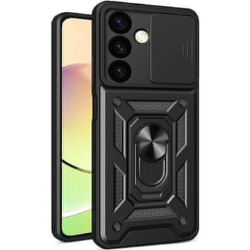 GS Oklopna futrola za Samsung Galaxy S24, CamShield Slide, crna