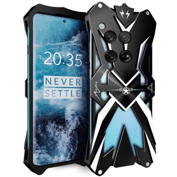 GS Oklopna futrola za OnePlus 12 5G, aluminijska legura, crna