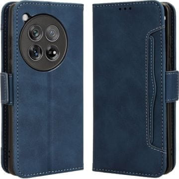 GS Preklopna futrola za OnePlus 12 5G, utor za karticu, plava