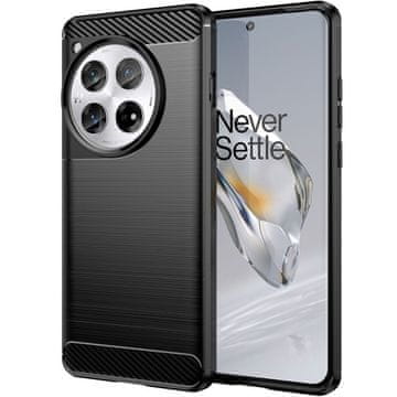 GS Futrola za OnePlus 12 5G, karbonska, crna