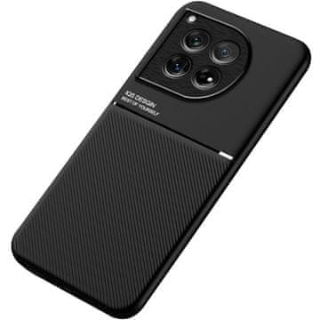 GS Futrola za OnePlus 12 5G, s magnetskom pločom za držanje, crna