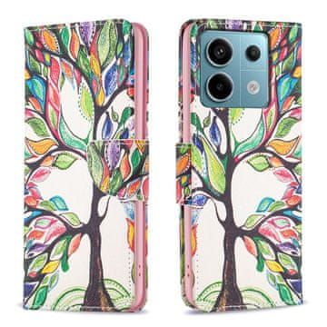 GS Preklopna futrola za Xiaomi Redmi Note 13 Pro 5G, novčanik, drvo života