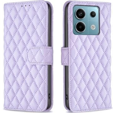 Preklopna futrola za Xiaomi Redmi Note 13 Pro 5G, novčanik, BINFEN BOJA, ljubičasta