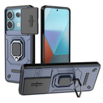 GS Futrola s Kickstand objektivom kamere za Xiaomi Redmi Note 13 Pro 5G, plava