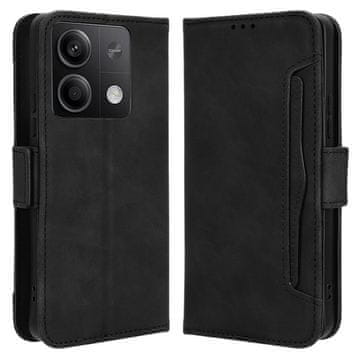 GS Preklopna futrola za Xiaomi Redmi Note 13 5G, utor za karticu, crna
