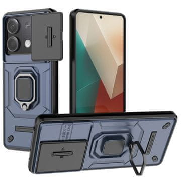 GS Futrola s Kickstand objektivom kamere za Xiaomi Redmi Note 13 5G, plava