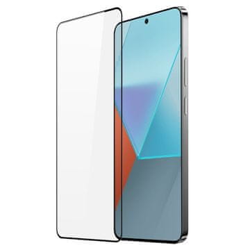 Dux Ducis Kaljeno staklo za Xiaomi Redmi Note 13 5G, cijeli zaslon, crni okvir
