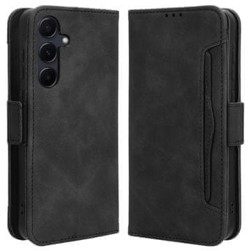 GS Preklopna futrola za Samsung Galaxy A35 5G, utor za karticu, crna
