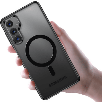 GS ERBORD Futrola za Samsung Galaxy A35 5G, Fusion Hybrid Futrola, za MagSafe, Crna