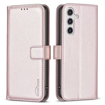GS Preklopna futrola za Samsung Galaxy A35 5G, BINFEN novčanik, roza