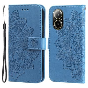 GS Preklopna futrola za Realme C67, Mandala, plava