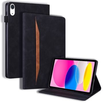 GS Futrola za iPad 11" 2025 A16 (11. gen.) / iPad 10.9" 2022 (10. gen.), klasična, s držačem za olovku, crna