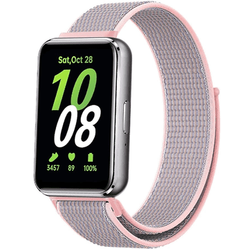 GS Najlonski remen za Samsung Galaxy Fit 3, ružičaste boje
