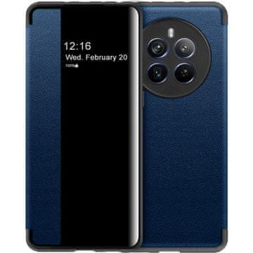 GS Realme 12 Pro 5G / 12 Pro+ 5G preklopna maskica, bočni pogled, plava