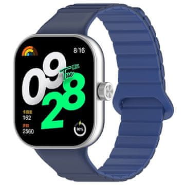 GS Silikonski remen za Xiaomi Redmi Watch 4 / Xiaomi Smart Band 8 Pro / Xiaomi Smart Band 9 Pro, tamnoplava