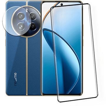 Overboard Kaljeno staklo za ekran i kameru za Realme 12 Pro 5G / 12 Pro+ 5G