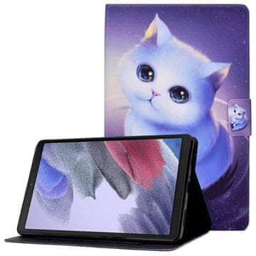 GS Futrola za Samsung Galaxy Tab A7 Lite, s preklopom, boja mačke