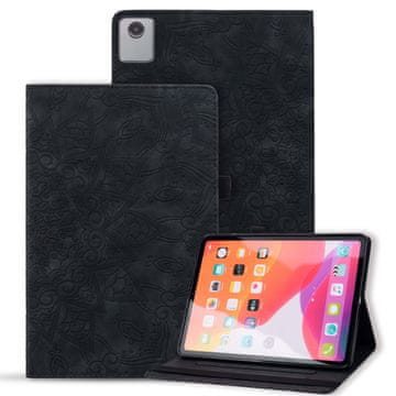 GS Preklopna futrola za Lenovo Tab M11, cvijet, crna
