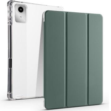 GS Lenovo Tab M11 Smartcase hibridna futrola s držačem za olovku, tamnozelena
