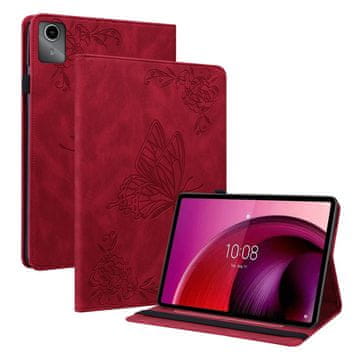 GS Futrola za Lenovo Tab M11, leptir, crvena