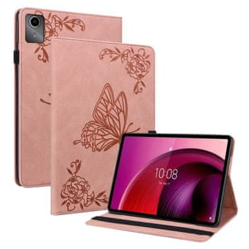 GS Futrola za Lenovo Tab M11, leptir, ružičasta