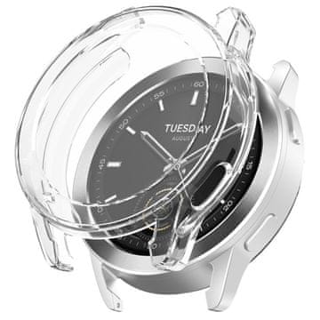GS 2u1 futrola sa zaštitom za ekran za Xiaomi Watch S3, prozirna