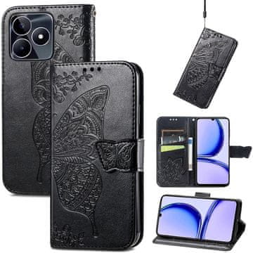 GS Realme Note 50 maskica s preklopnim efektom, crna