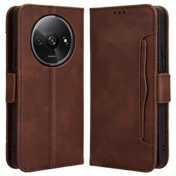 GS Preklopna futrola za Xiaomi Redmi A3, utor za karticu, smeđa