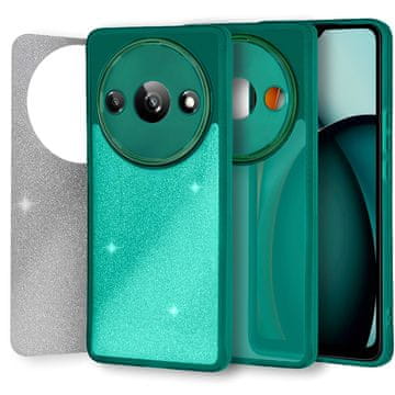 Overboard Futrola za Xiaomi Redmi A3, svjetlucavi prah, zelena